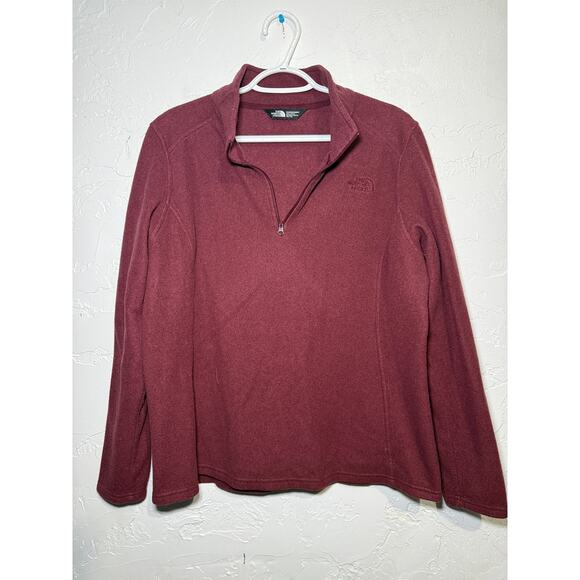The North Face cap rock 1/4th zip fleece pullover womens XL gorpcore outdoors - Picture 1 of 7
